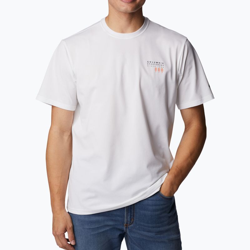 Columbia Legend Trail pánske trekingové tričko white 2036533