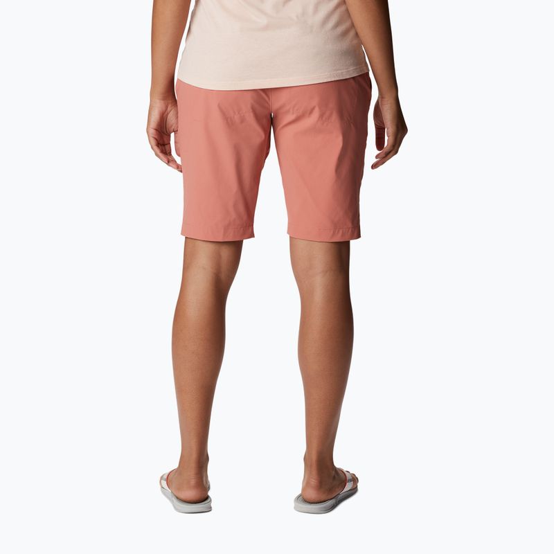 Columbia dámske trekingové šortky Satuday Trail Long pink 1579881639 2