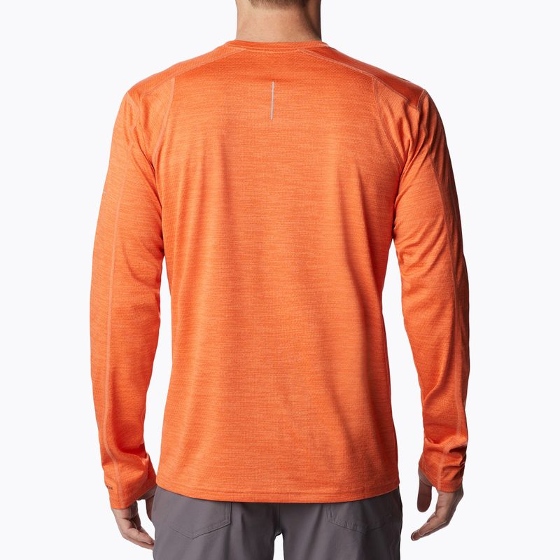 Columbia Alpine Chill Zero LS pánske trekové tričko oranžová 1990533 2