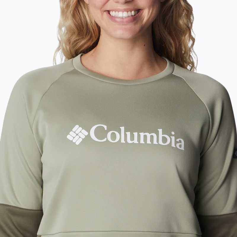 Columbia Windgates Crew dámska treková mikina zelená 1991793 4