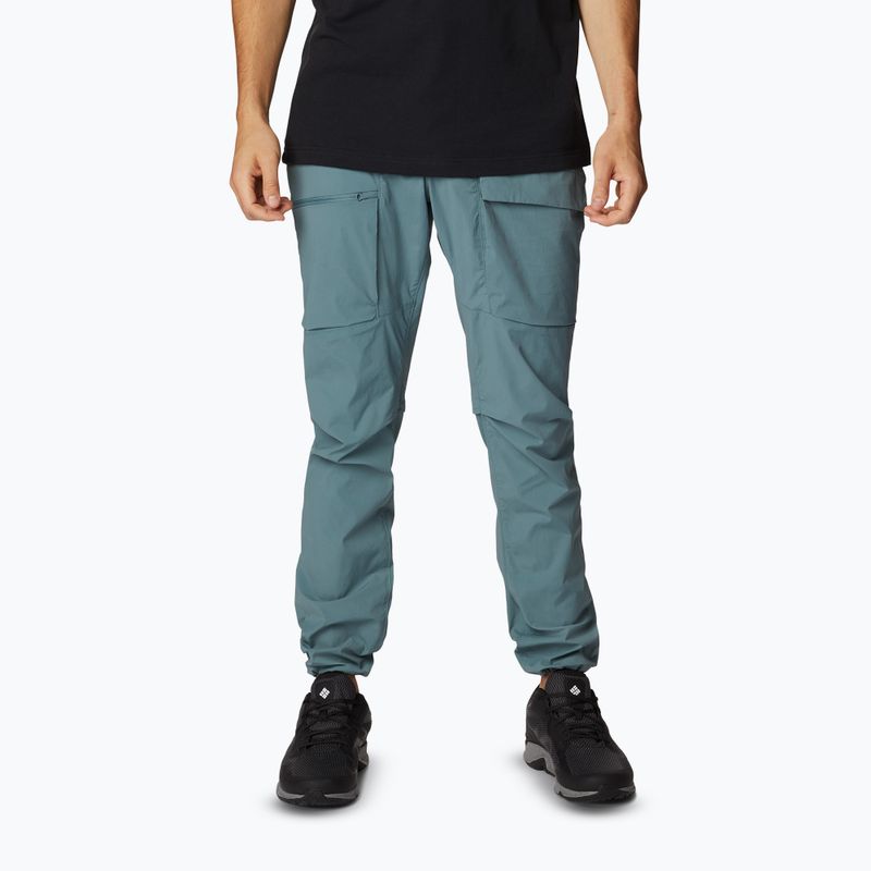 Columbia Maxtrail Lite pánske trekingové nohavice modré 1990501 4