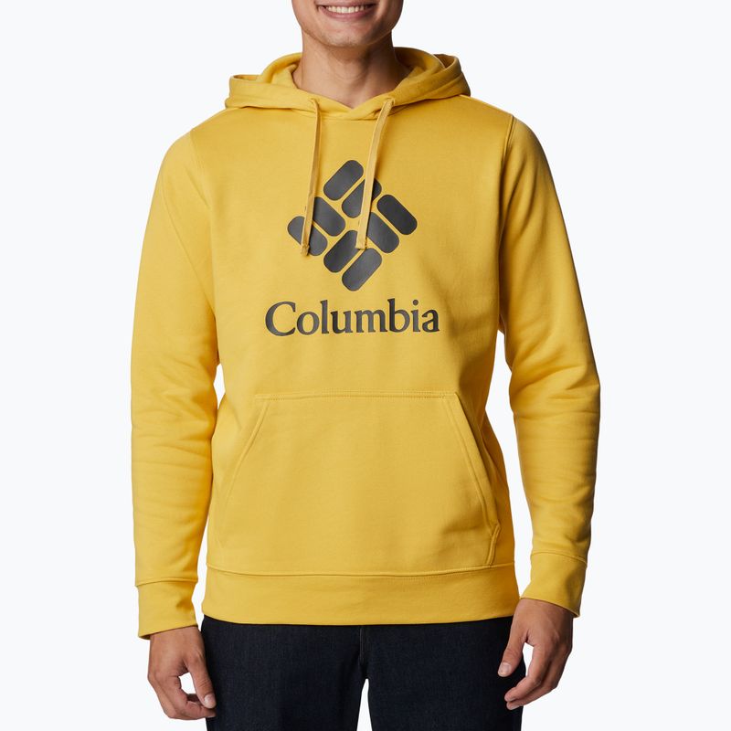 Columbia Trek Hoodie pánska treková mikina žltá 1957913