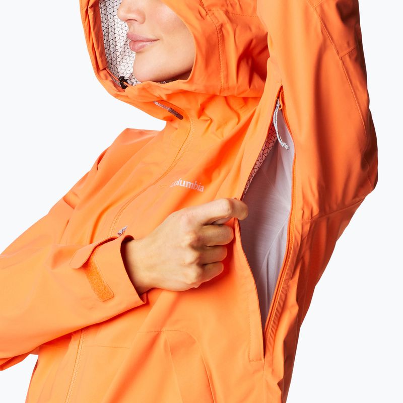 Columbia dámska bunda do dažďa Omni-Tech Ampli-Dry oranžová 1938973853 7