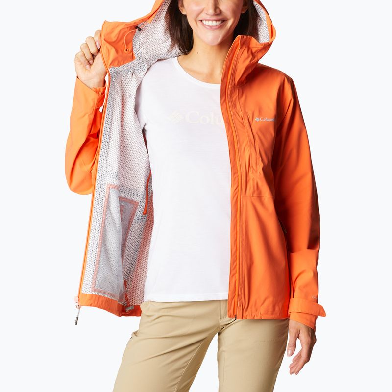 Columbia dámska bunda do dažďa Omni-Tech Ampli-Dry oranžová 1938973853 9