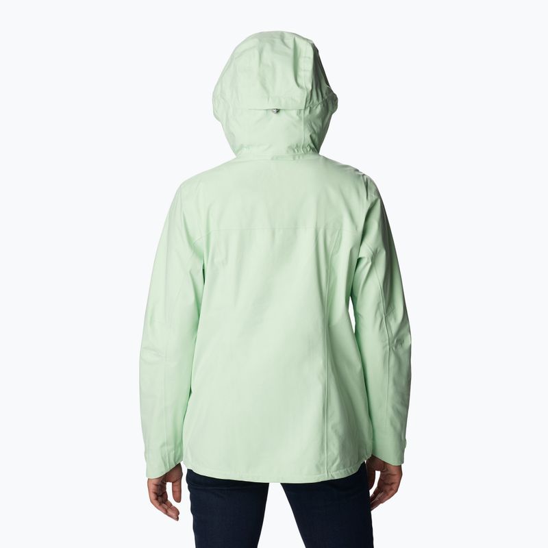 Columbia dámska bunda do dažďa Omni-Tech Ampli-Dry green 1938973372 3