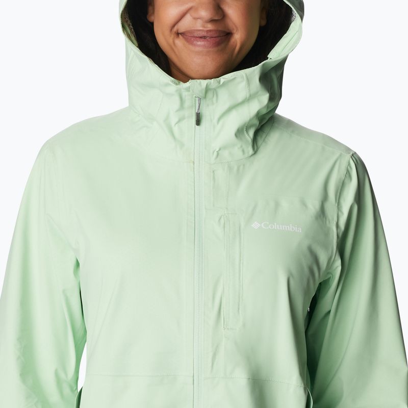 Columbia dámska bunda do dažďa Omni-Tech Ampli-Dry green 1938973372 6