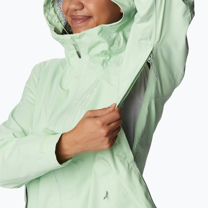Columbia dámska bunda do dažďa Omni-Tech Ampli-Dry green 1938973372 7