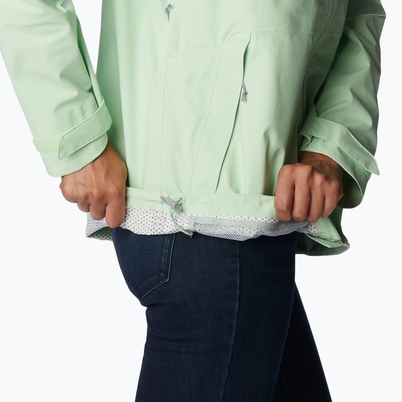 Columbia dámska bunda do dažďa Omni-Tech Ampli-Dry green 1938973372 8