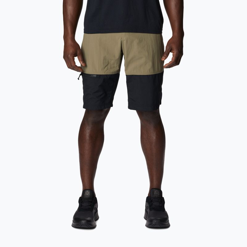 Columbia Summerdry Belted green pánske trekingové šortky 2030843397