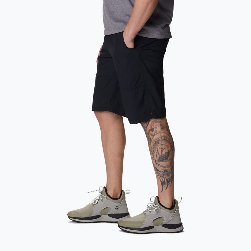 Pánske trekingové šortky Columbia Summerdry Belted black 2030843010 3