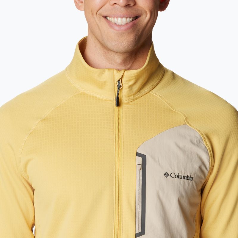 Columbia pánska trekingová mikina Triple Canyon Full Zip žltá 2031311 6