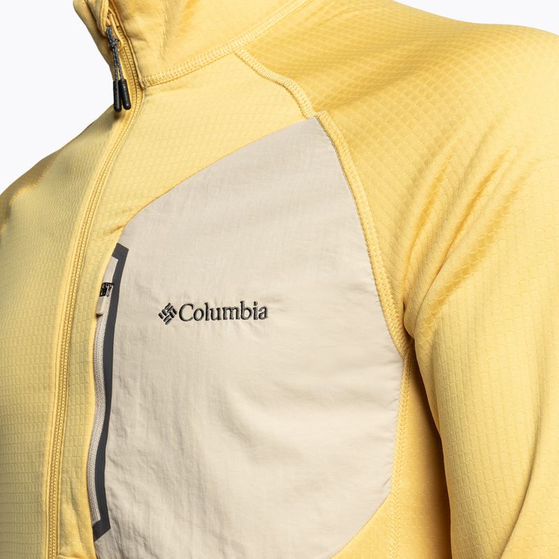 Columbia pánska trekingová mikina Triple Canyon Full Zip žltá 2031311 11