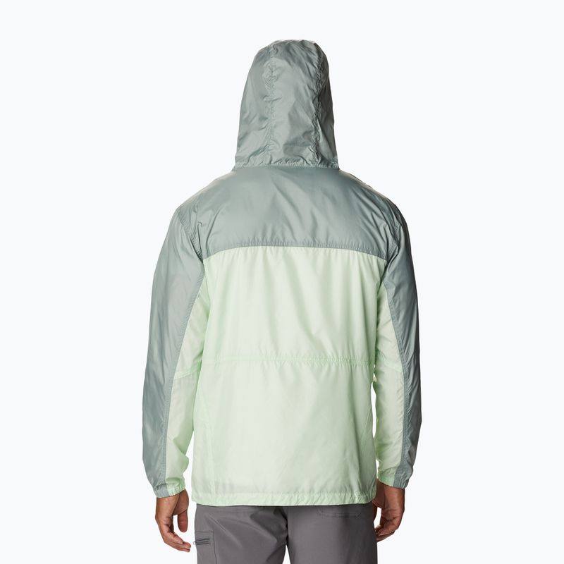 Columbia Trail Traveler pánska vetruodolná bunda zelená 2036873318 5