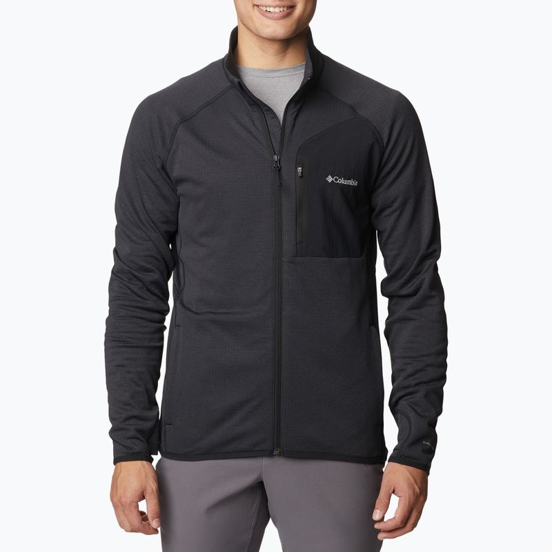 Columbia pánska trekingová mikina Triple Canyon Full Zip black 2031311
