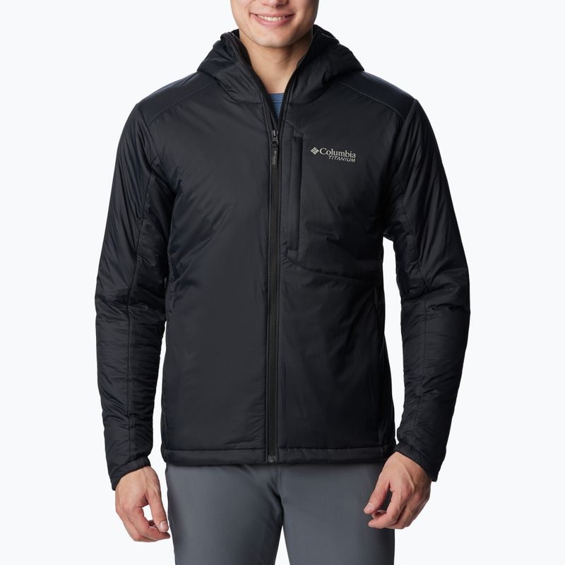 Columbia Silver Leaf Stretch Insulated pánska páperová bunda čierna 4