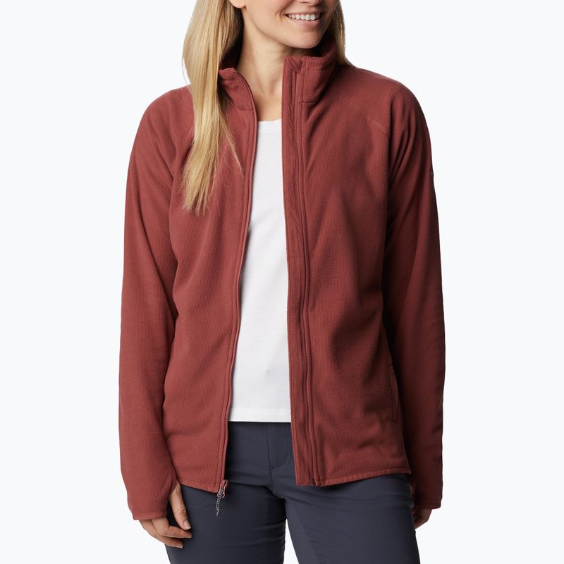 Columbia Back Beauty beetroot dámska treková mikina 4