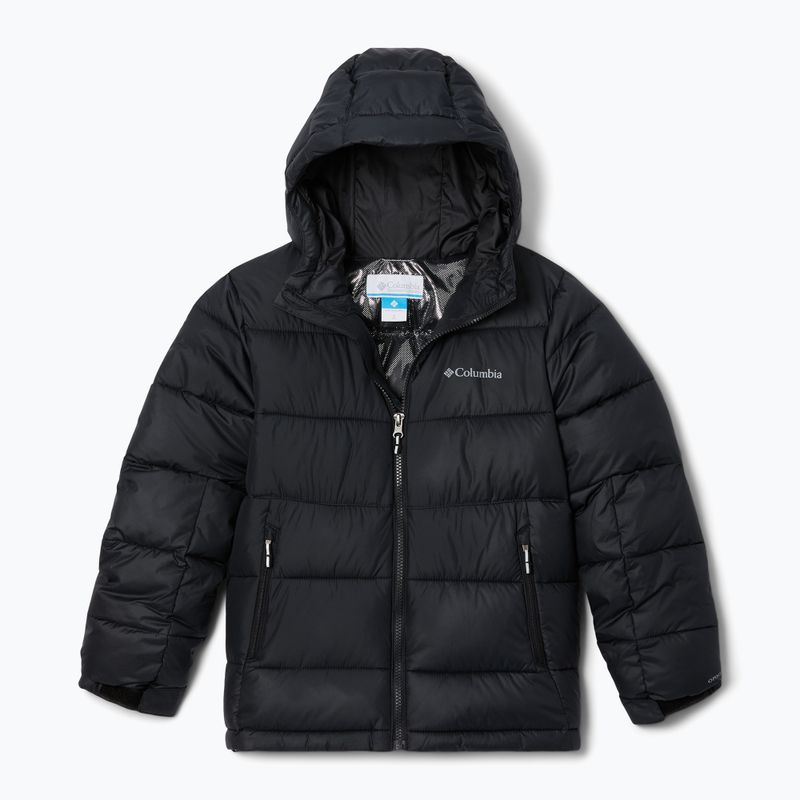 Detská páperová bunda Columbia Pike Lake II Hooded black