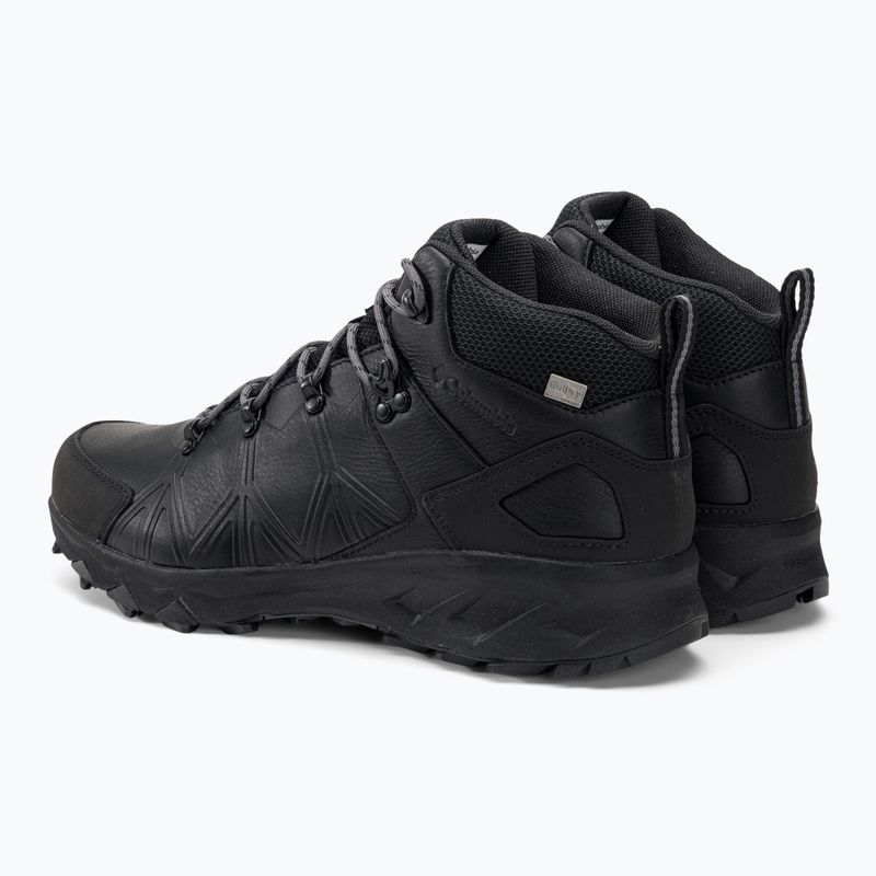 Columbia Peakfreak II Mid Outdry Leather black/graphite pánske turistické topánky 5