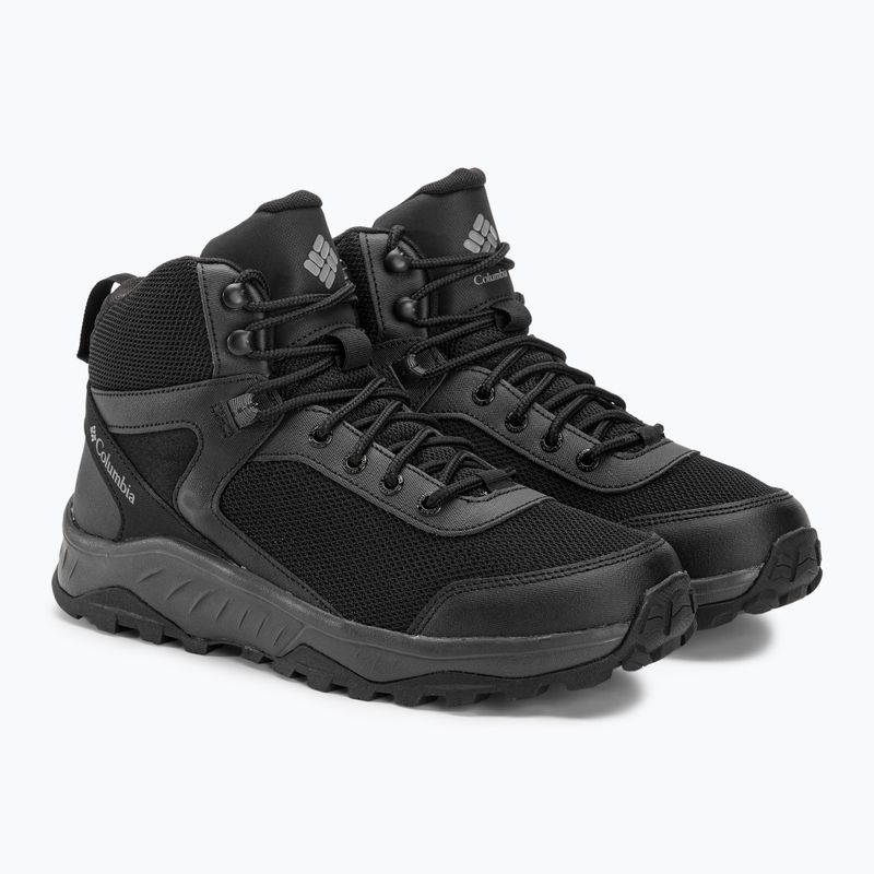 Columbia Trailstorm Ascend Mid WP pánske trekové topánky black/dark grey 6