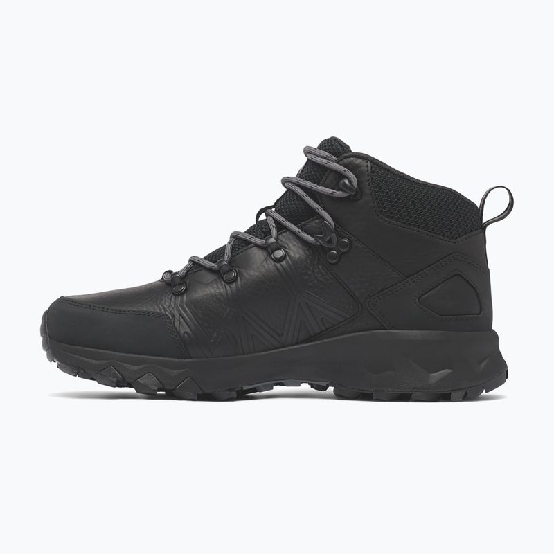 Columbia Peakfreak II Mid Outdry Leather black/graphite dámske turistické topánky 13