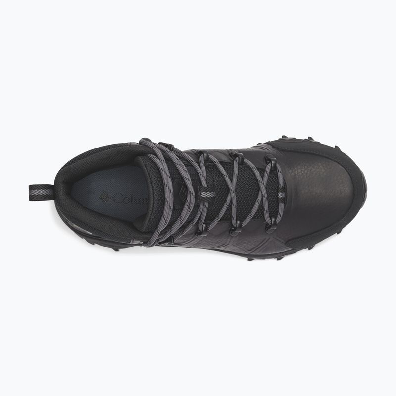 Columbia Peakfreak II Mid Outdry Leather black/graphite dámske turistické topánky 19