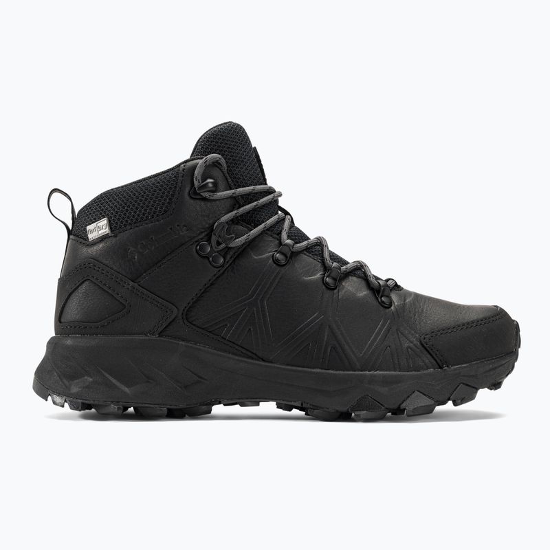 Columbia Peakfreak II Mid Outdry Leather black/graphite dámske turistické topánky 2