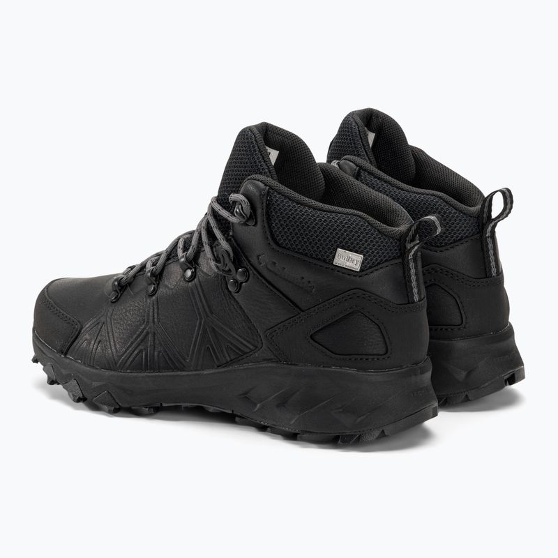 Columbia Peakfreak II Mid Outdry Leather black/graphite dámske turistické topánky 3