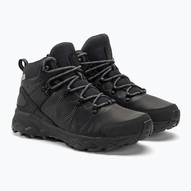 Columbia Peakfreak II Mid Outdry Leather black/graphite dámske turistické topánky 4