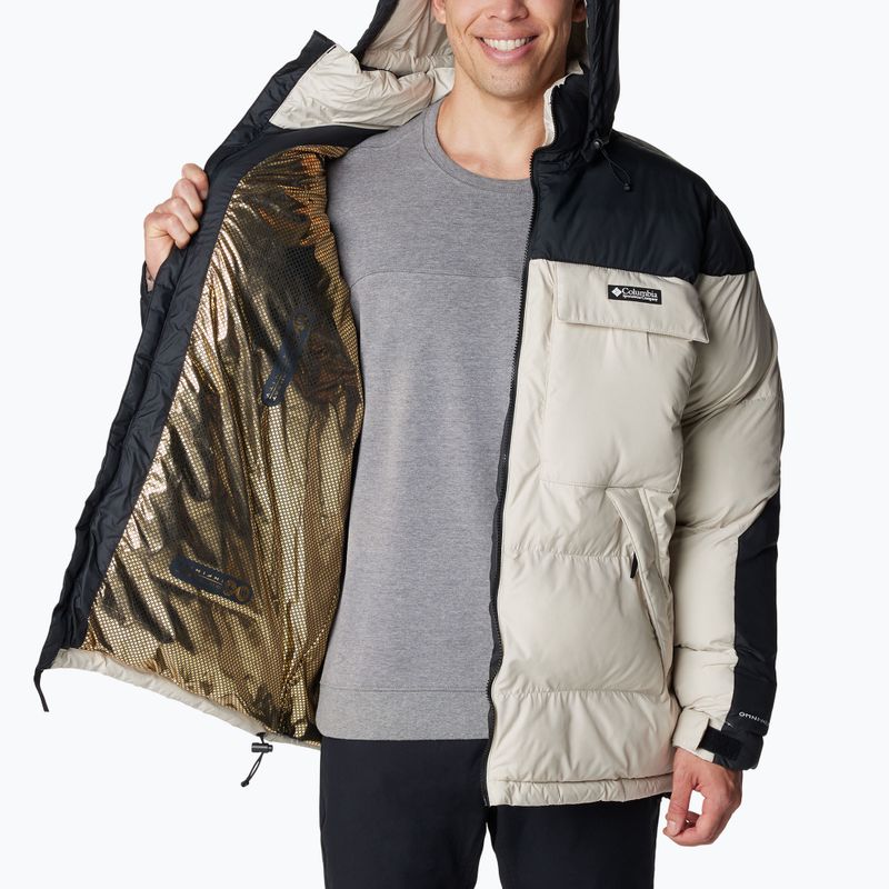 Columbia Ballistic Ridge Oversized pánska páperová bunda dark stone/black 5