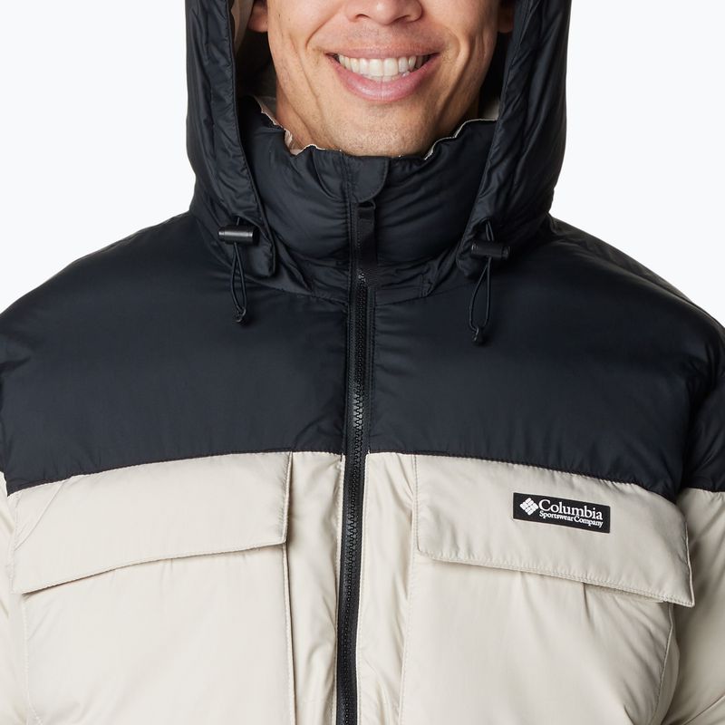 Columbia Ballistic Ridge Oversized pánska páperová bunda dark stone/black 6