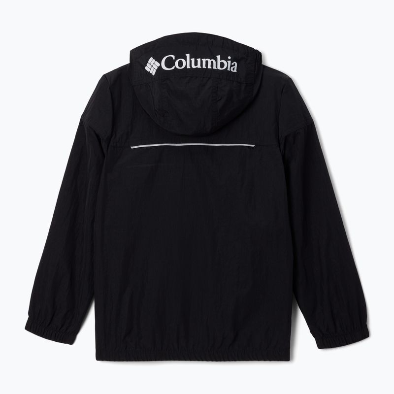 Detská bunda Columbia Challenger Windbreaker black 2