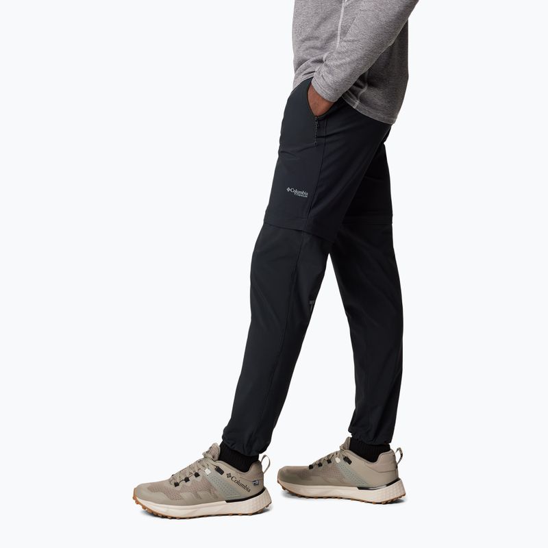 Pánske trekingové nohavice Columbia Triple Canyon Convertible  black 4