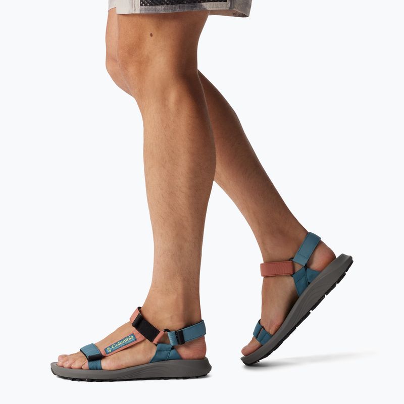 Pánske sandále Columbia Globetrot  cloudburst/ napa green 3