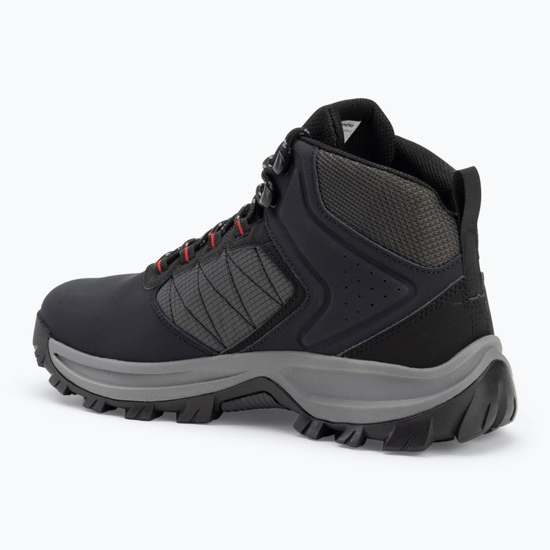Pánske turistické topánky Columbia Transverse Hike Waterproof black/mountain red 3