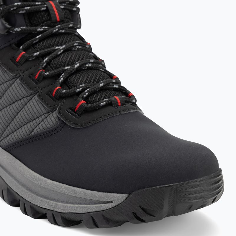 Pánske turistické topánky Columbia Transverse Hike Waterproof black/mountain red 7