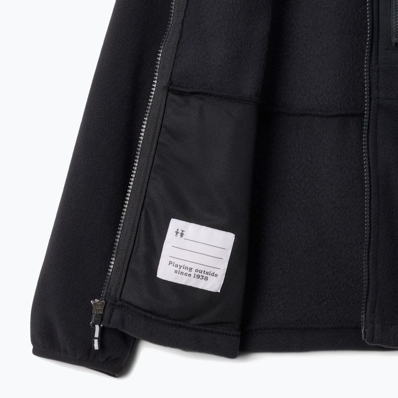 Detská fleecová mikina Columbia Fast Trek IV Fleece Full Zip black 3
