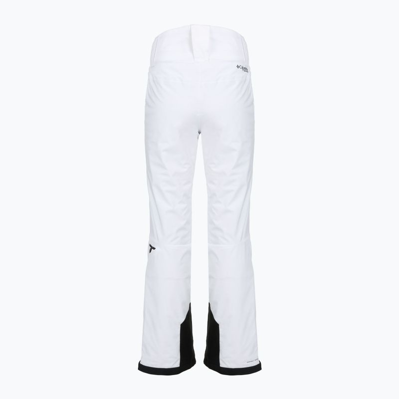 Dámske lyžiarske nohavice Columbia Cirque Bowl Insulated white 9
