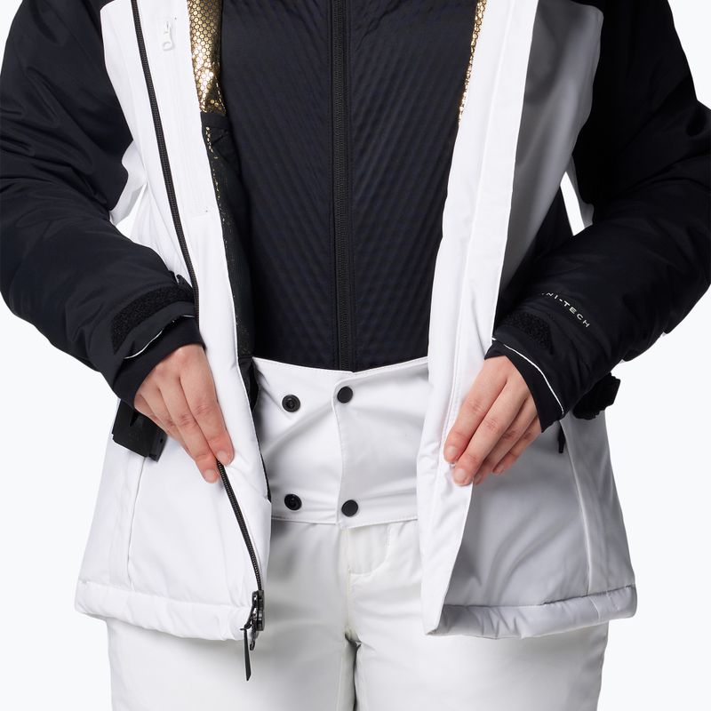 Dámska lyžiarska bunda Columbia Cirque Bowl Insulated white/black 10