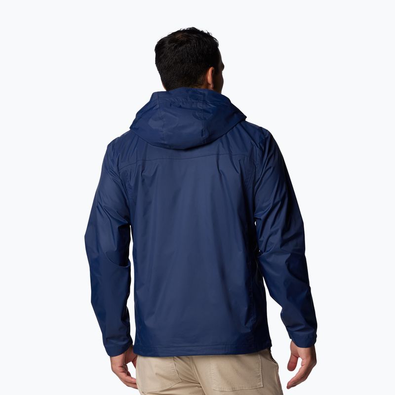Pánska bunda do dažďa Columbia Watertight II collegiate navy 3