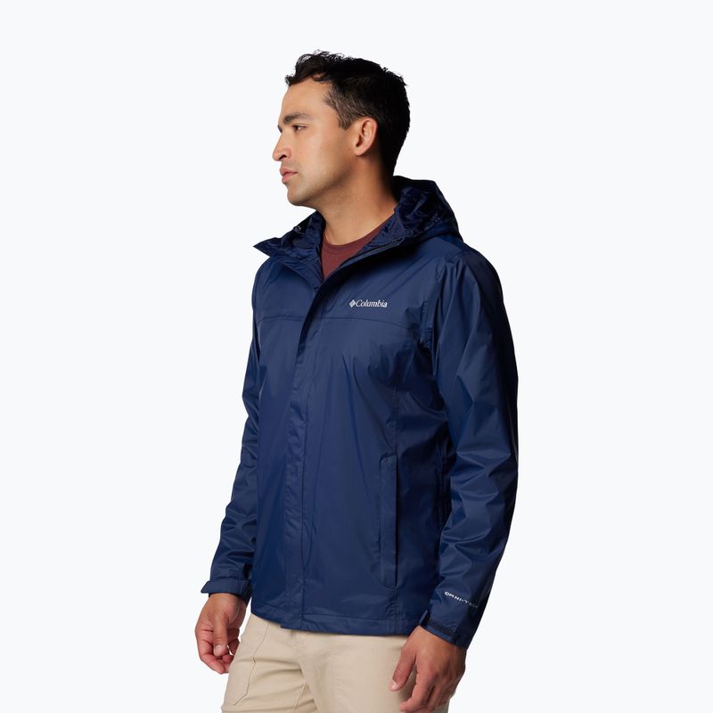 Pánska bunda do dažďa Columbia Watertight II collegiate navy 5