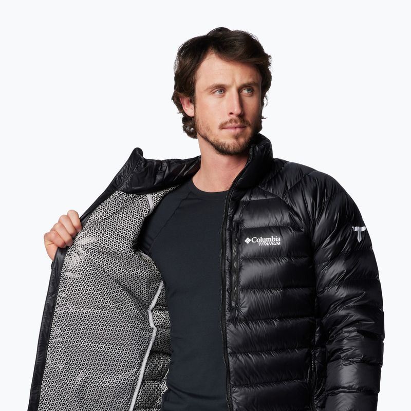 Pánska páperová bunda Columbia Arctic Crest Down Jacket black 8