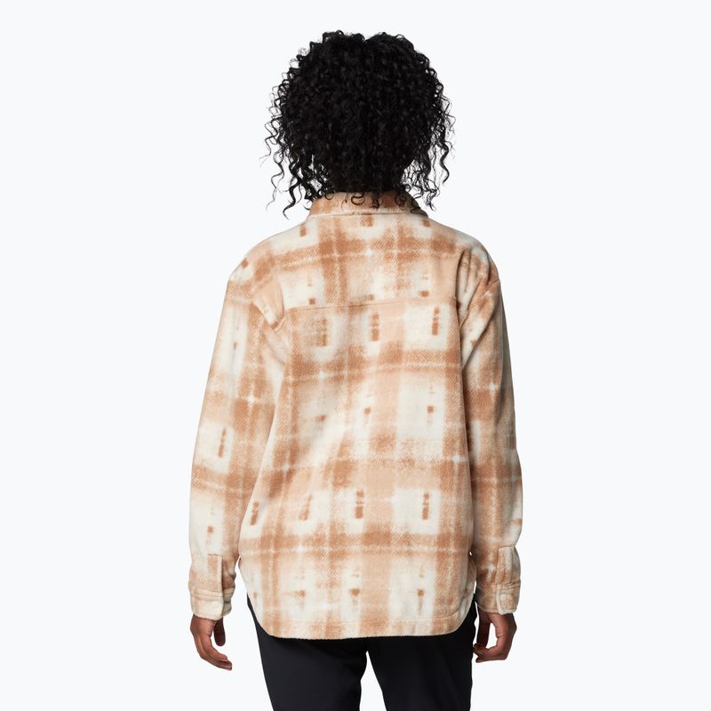 Dámska košeľa Columbia Benton Springs camel brown omblur 3
