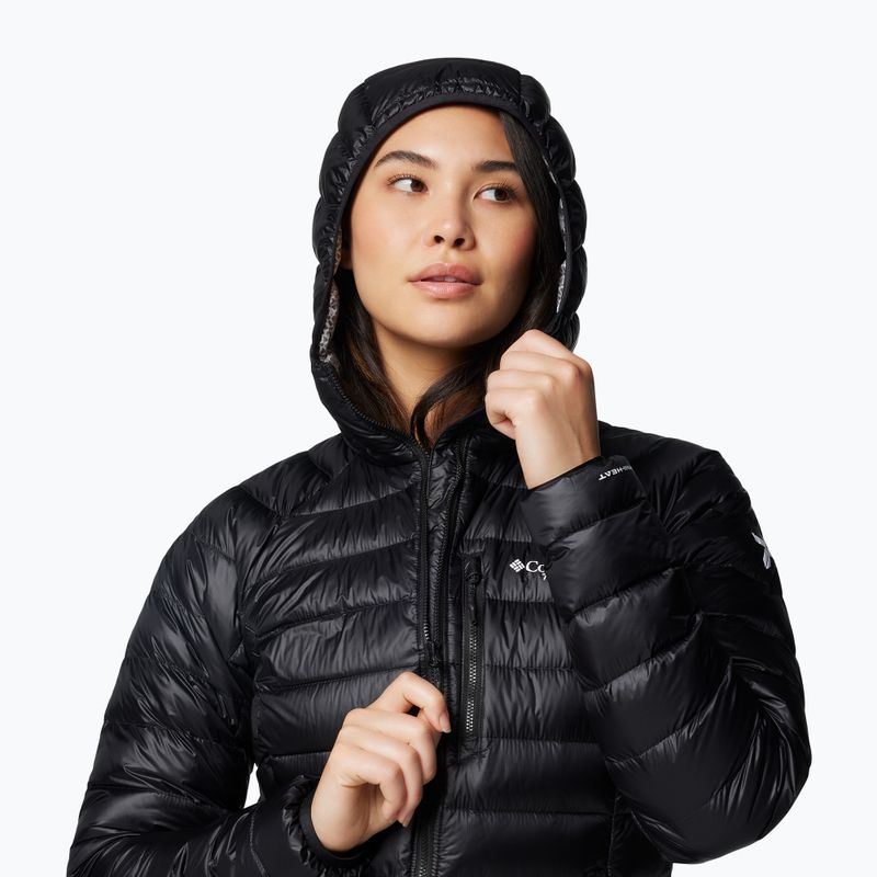 Dámska páperová bunda Columbia Arctic Crest Down Hooded black 5