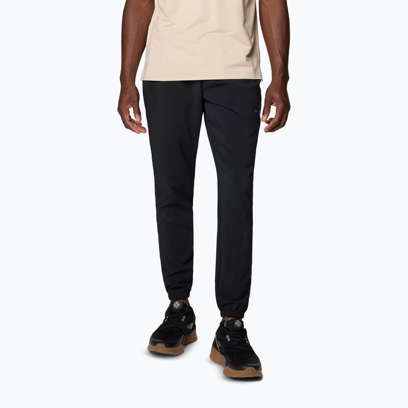 Pánske trekingové nohavice Columbia Hike Jogger II black