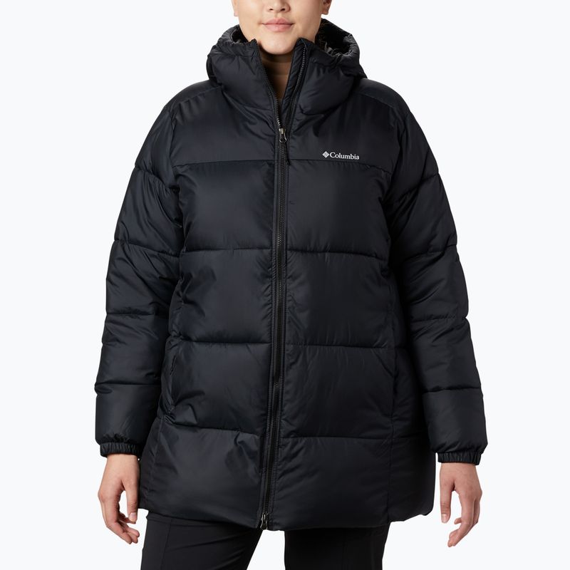 Dámska páperová bunda Columbia Puffect II Mid Hooded black