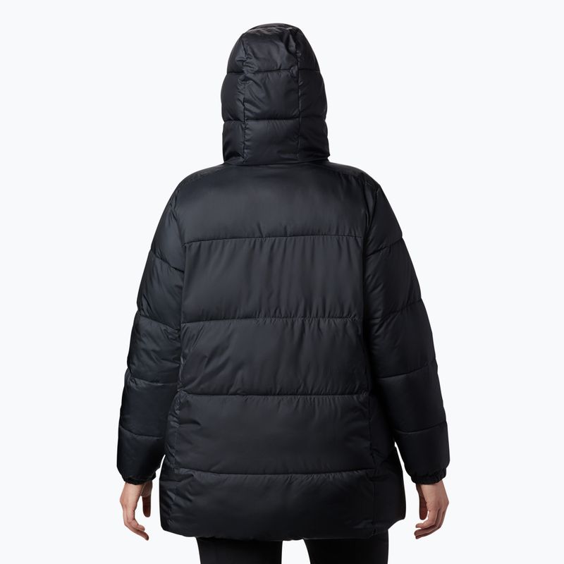 Dámska páperová bunda Columbia Puffect II Mid Hooded black 2