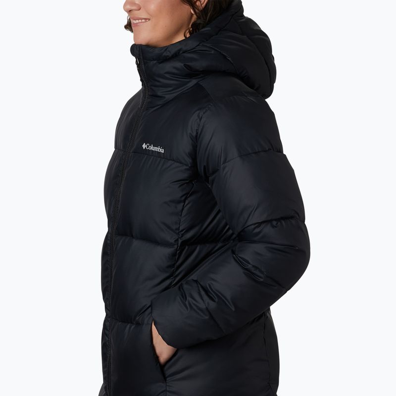 Dámska páperová bunda Columbia Puffect II Mid Hooded black 3