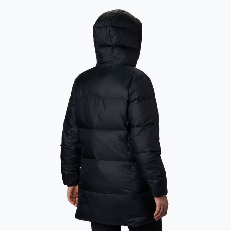 Dámska páperová bunda Columbia Puffect II Mid Hooded black 4