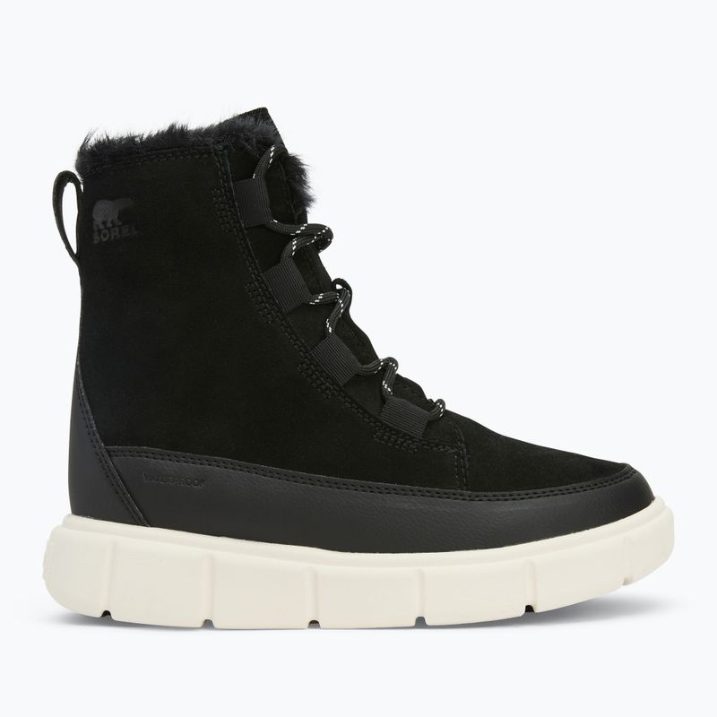 Detské snehule  Sorel Youth Sorel Explorer III Lace black/sea salt 2