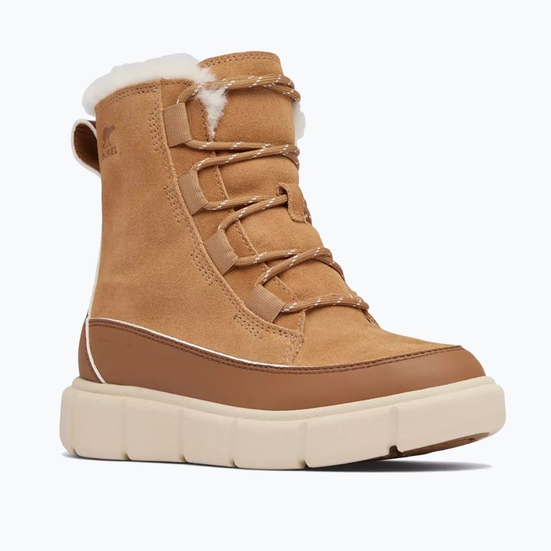 Detské snehule  Sorel Youth Sorel Explorer III Lace tawny buff/bleached ceramic 8